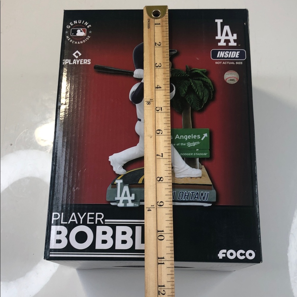 New MLB Los Angeles Dodgers Shohei Ohtani Next Stop Limited Bobblehead FOCO - Picture 8 of 11